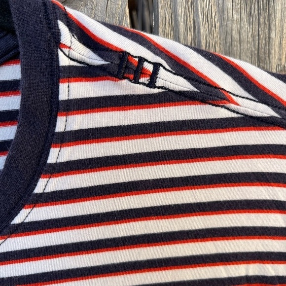 Women's Lululemon T-Shirt Multicolor Striped NO SIZE Casual City Stretch Active - Picture 3 of 10